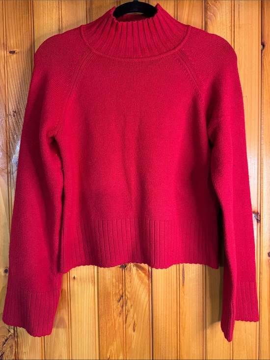 Truth By Republic Sweaters - Truth by Republic Nordstroms Women's Red Ribbed Turtleneck Sweater